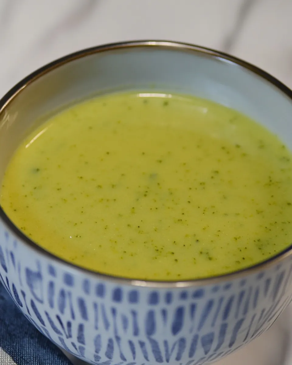 Curried Cream of Broccoli Soup
