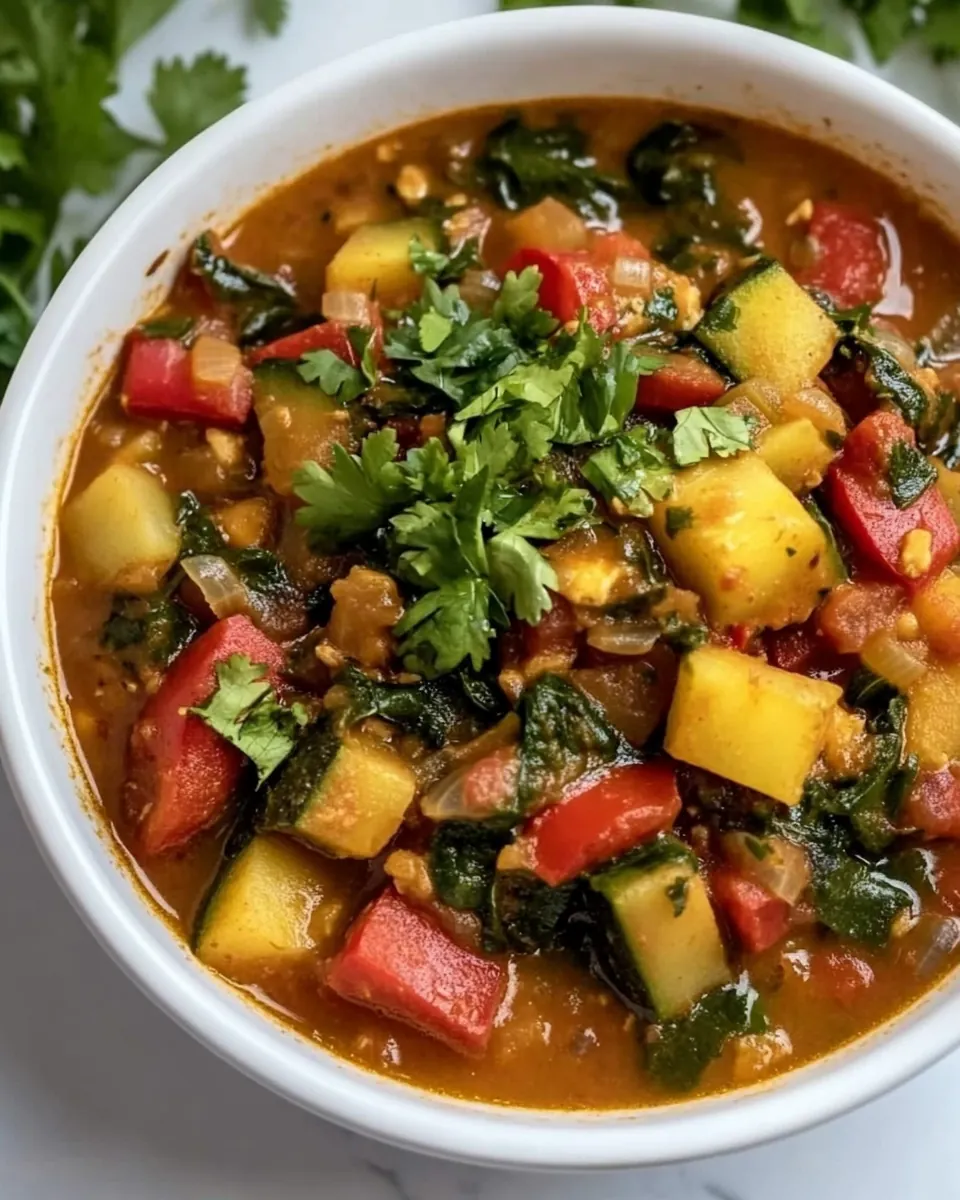 Curried Vegetable Stew