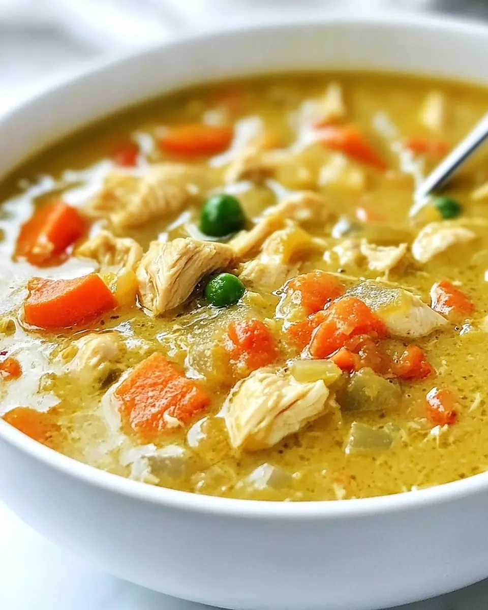 Curry Chicken Soup
