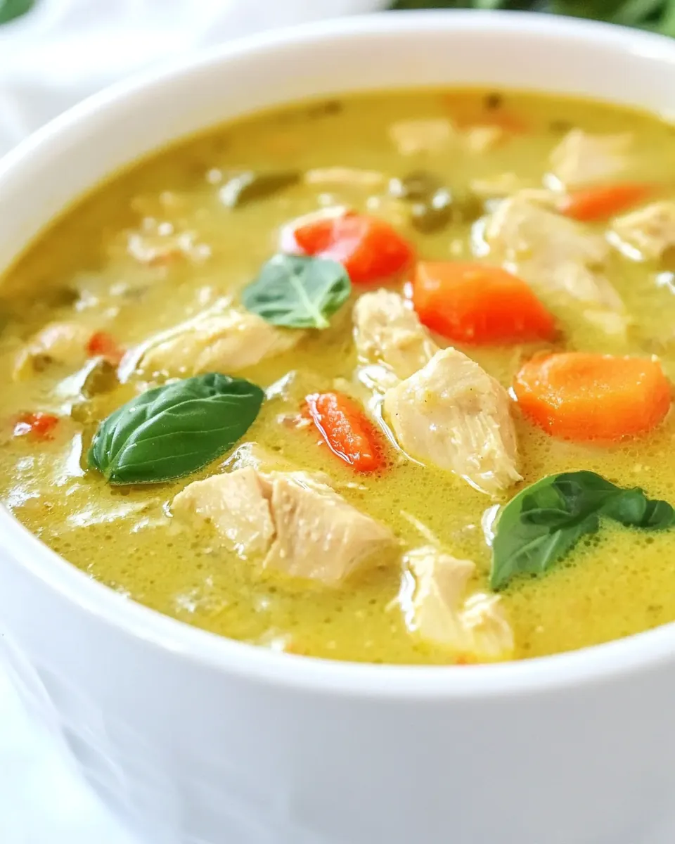 Curry Chicken Soup