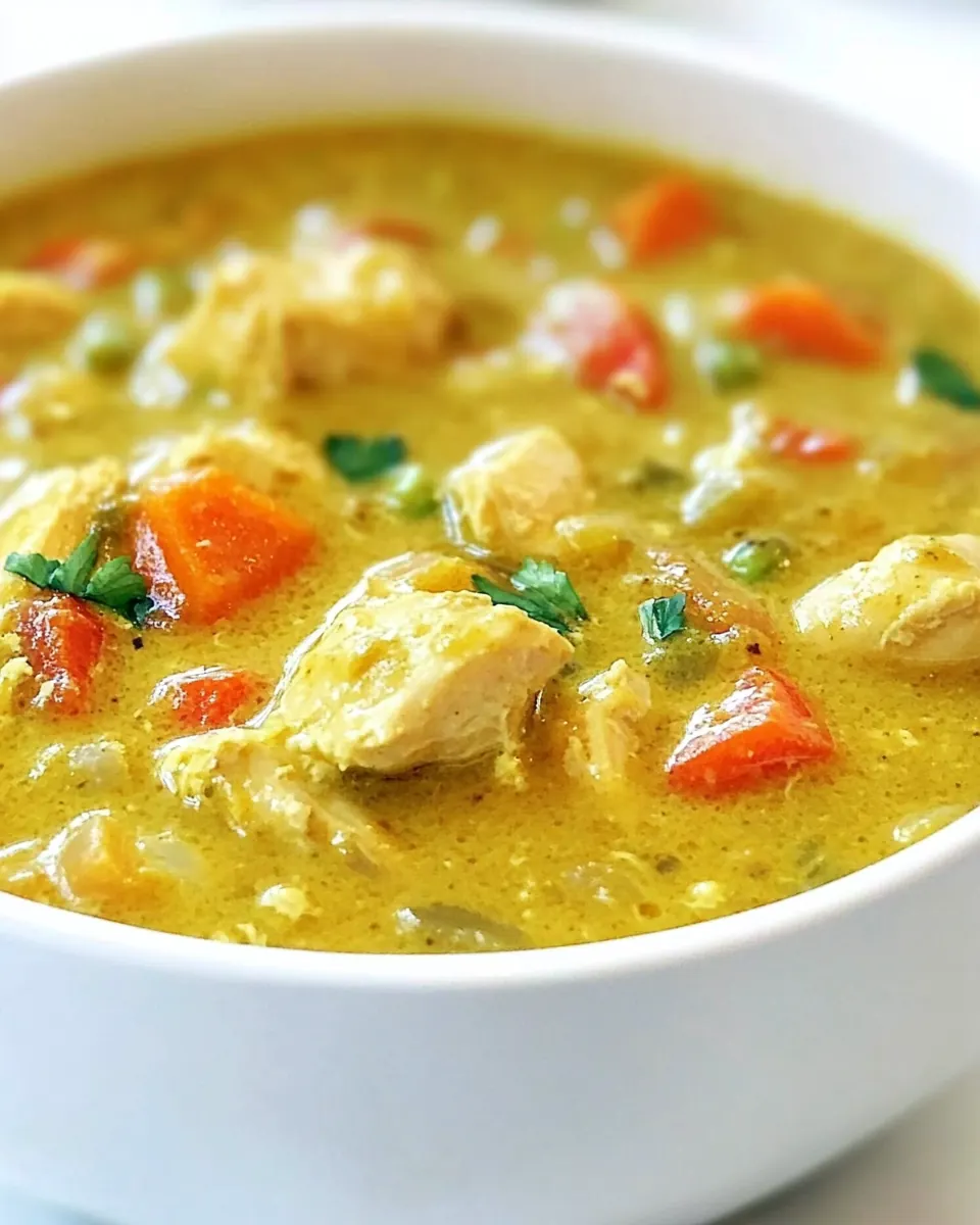 Curry Chicken Soup