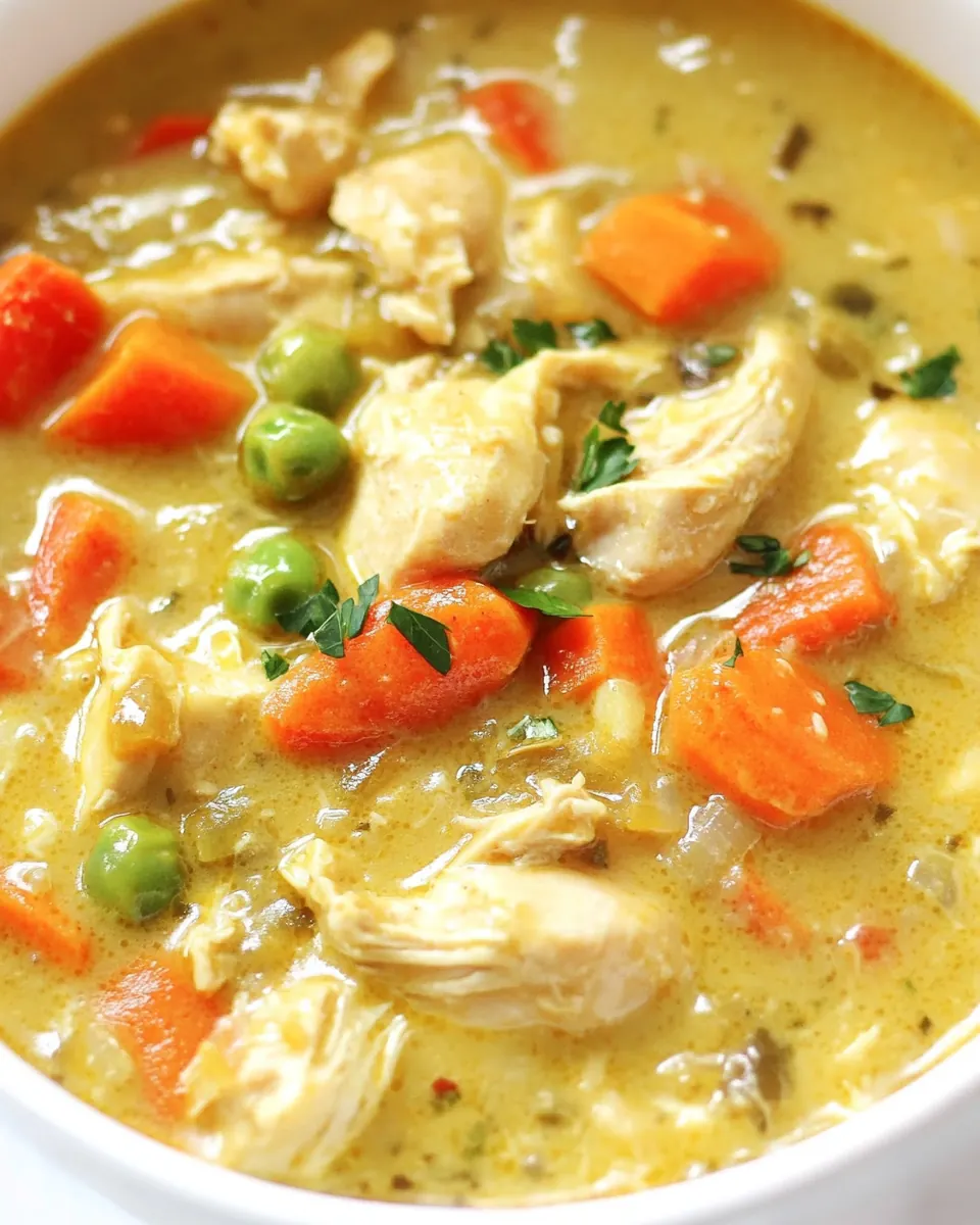 Curry Chicken Soup