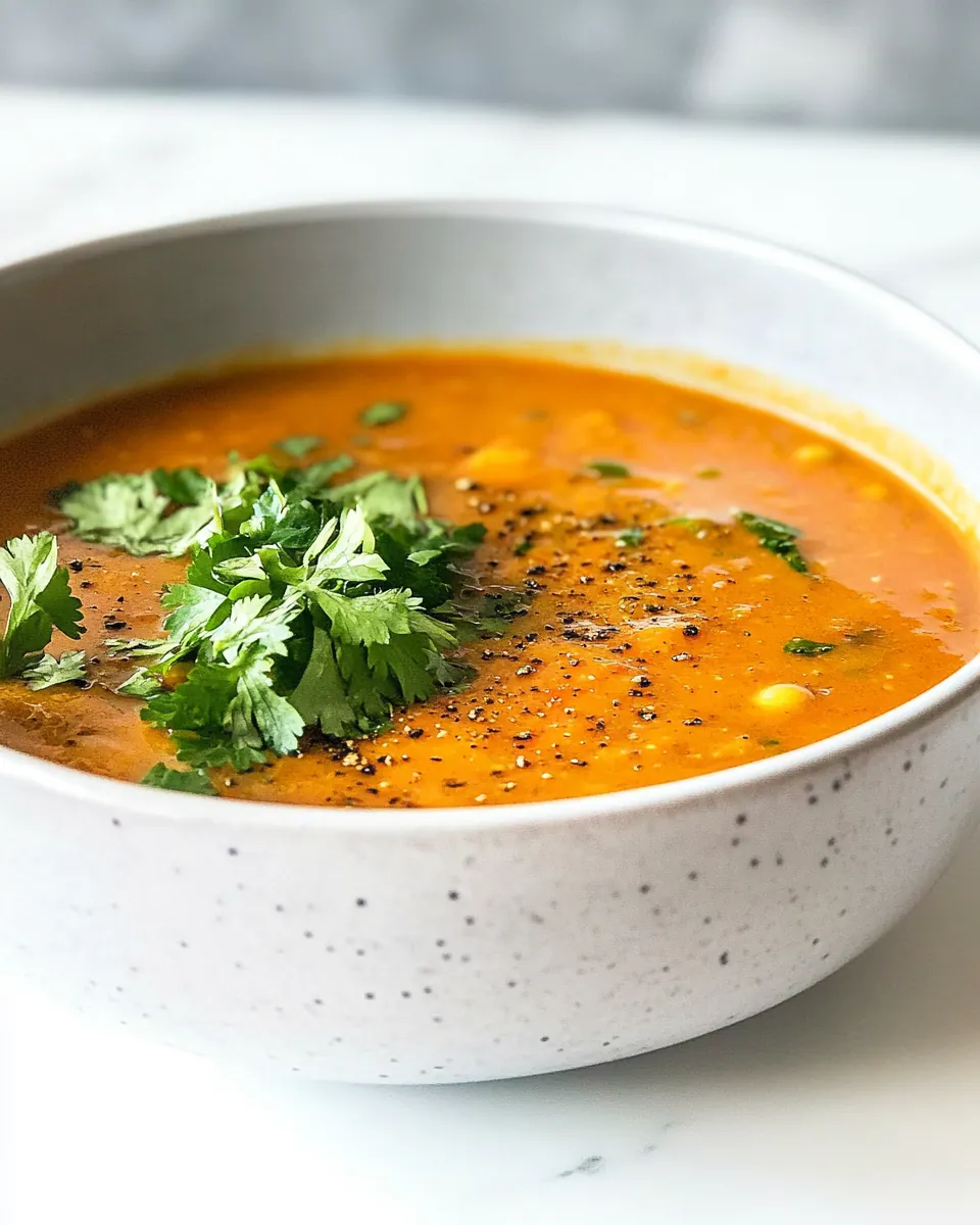 Curry Lentil Soup