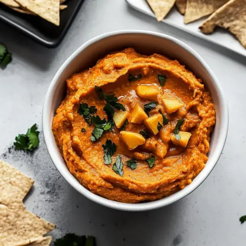 Curry Sweet Potato Almond Butter Dip