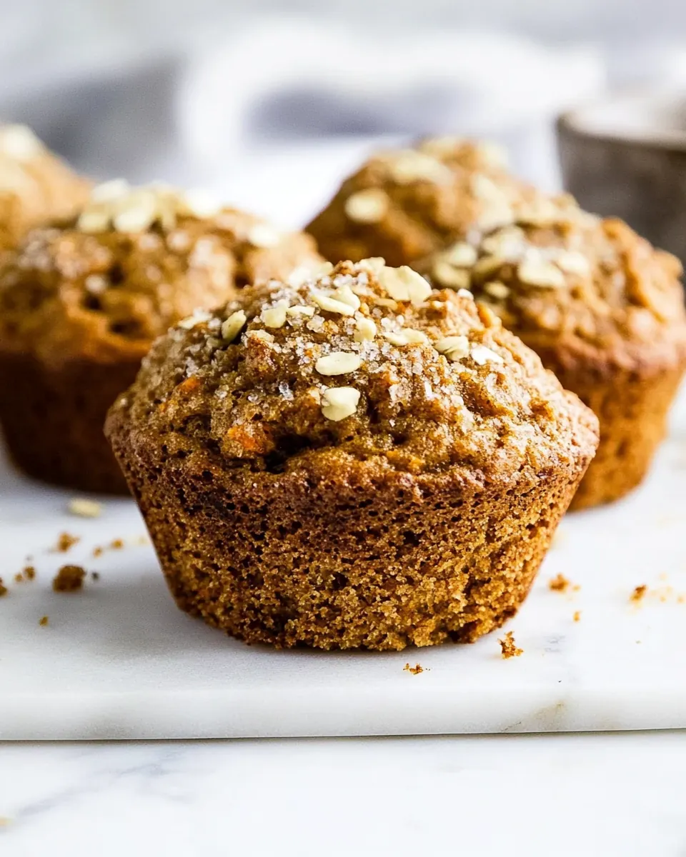 Dairy Free Vegan Carrot Muffins