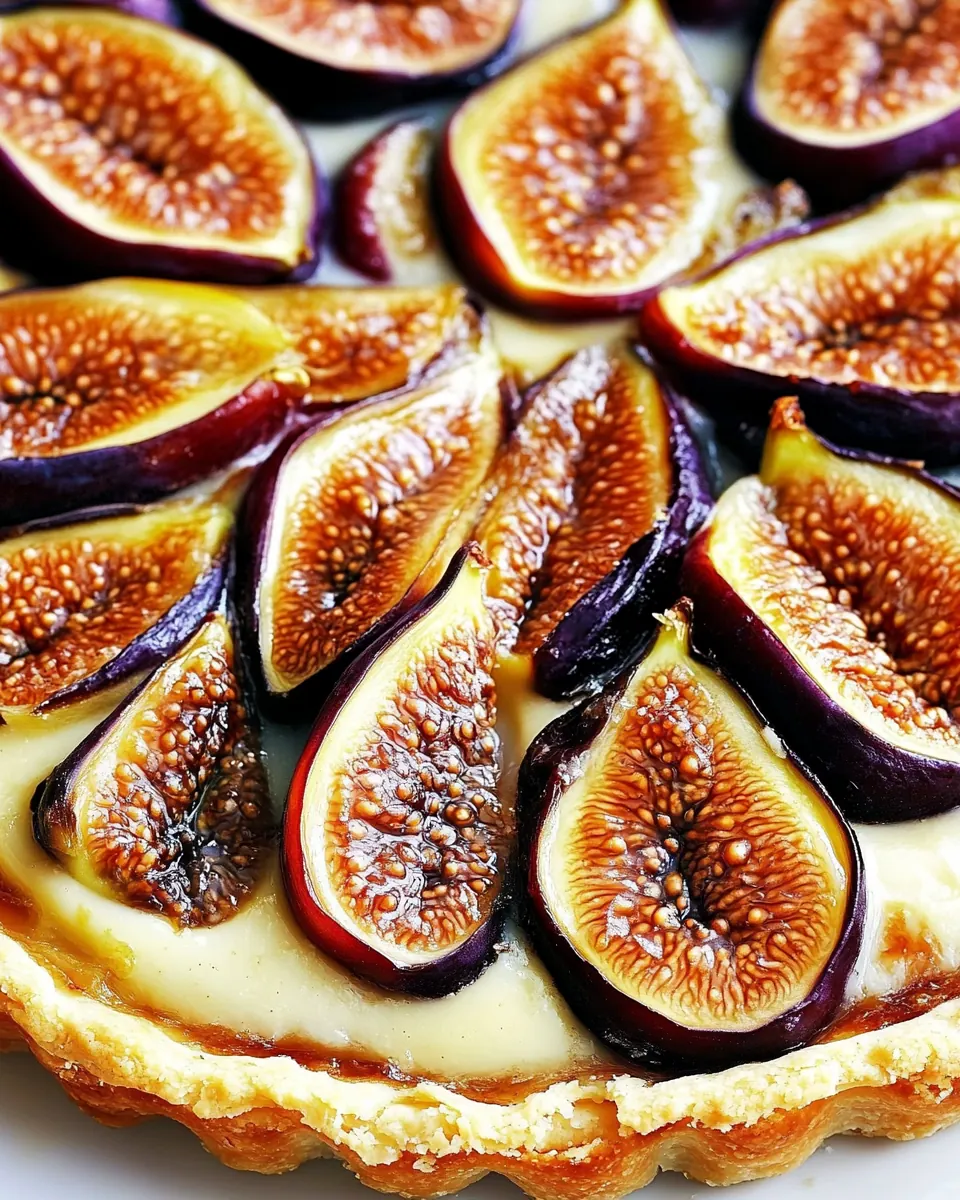 Dalmatian Fresh Fig Tart