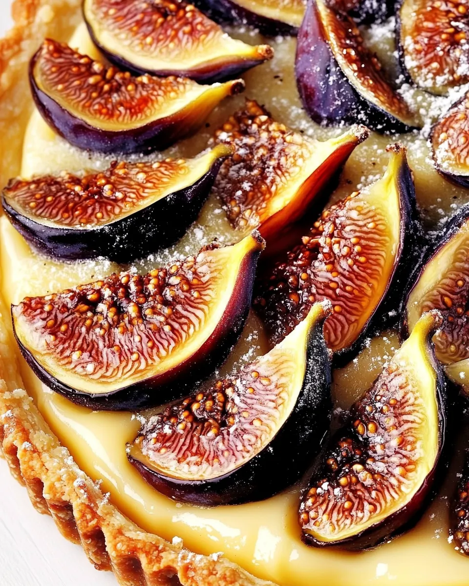 Dalmatian Fresh Fig Tart