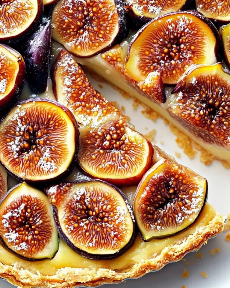 Dalmatian Fresh Fig Tart