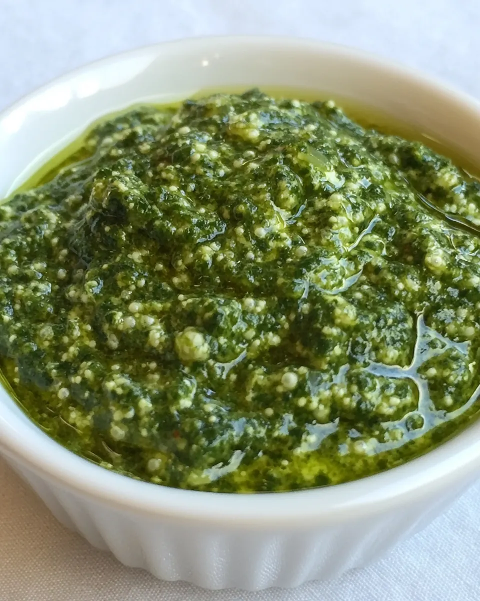 Dandelion Pesto