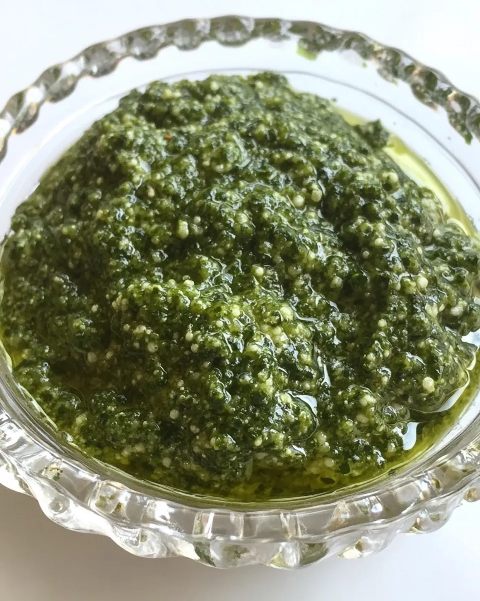 Dandelion Pesto