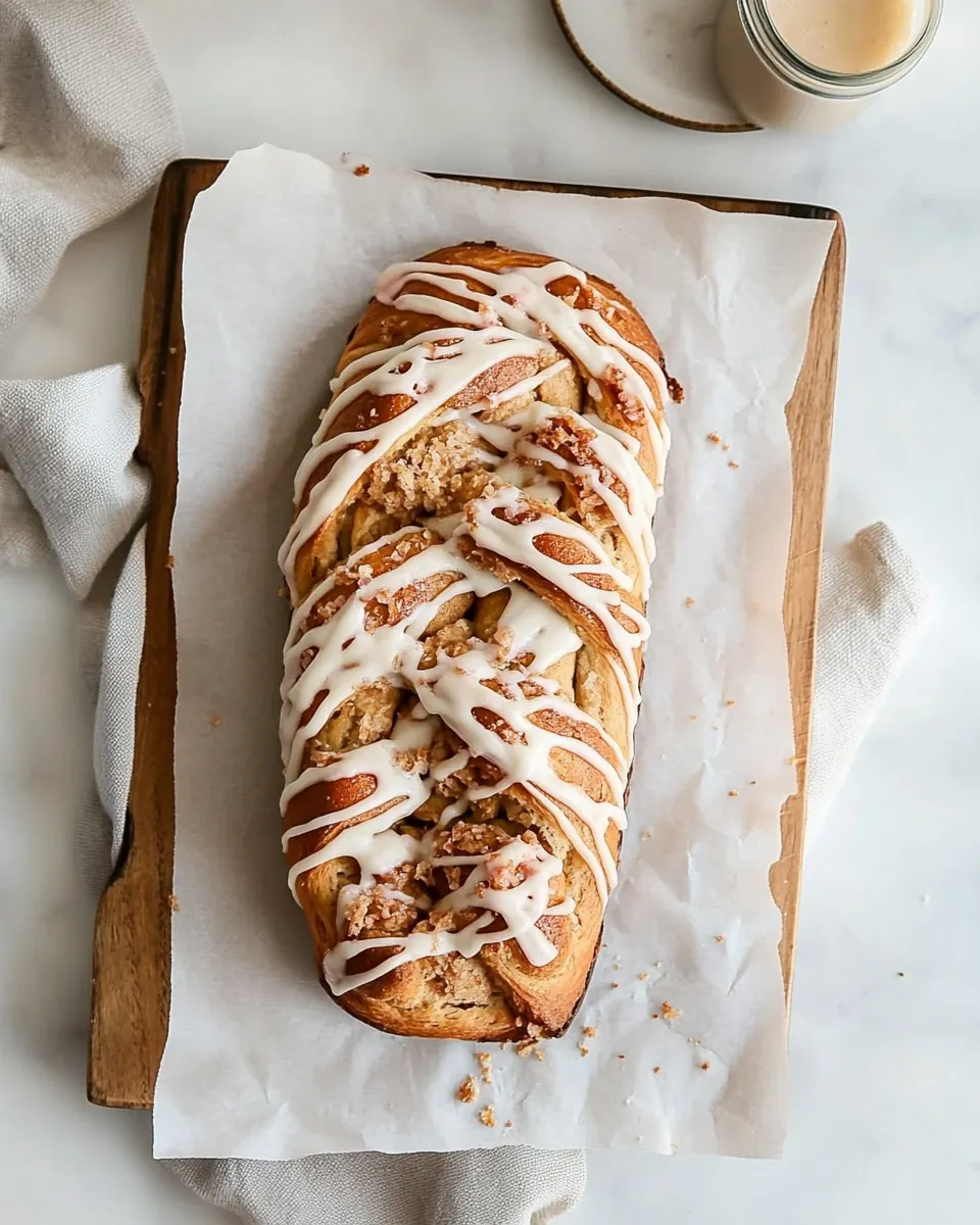 Danish Braided Strawberry Bread