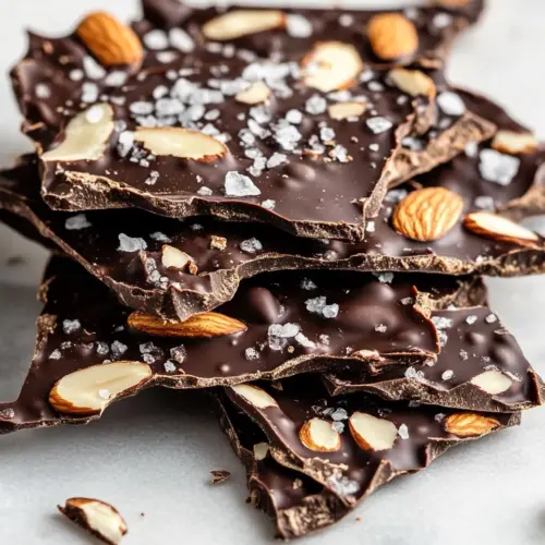 Dark Chocolate Almond Bark Thins