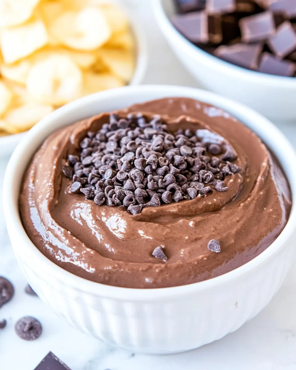 Dark Chocolate Hummus