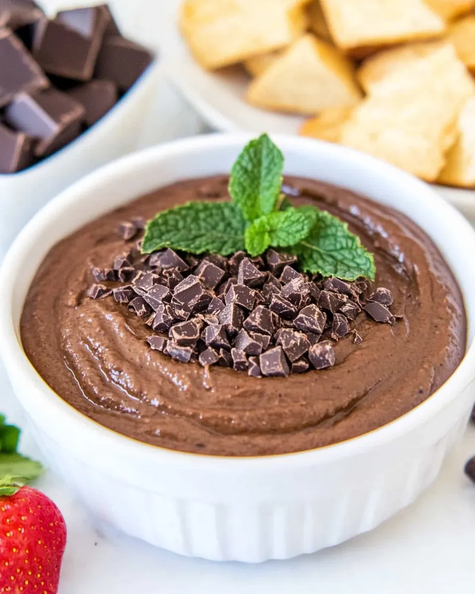 Dark Chocolate Hummus