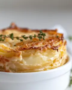 Dauphinoise Potatoes with Gruyere and Fontina