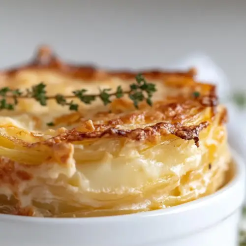 Dauphinoise Potatoes with Gruyere and Fontina