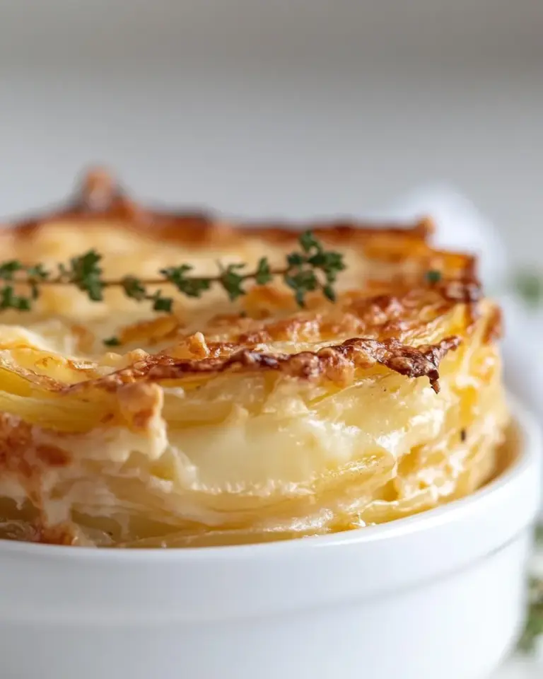 Dauphinoise Potatoes with Gruyere and Fontina