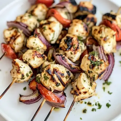 Delicious Greek Chicken Kebabs