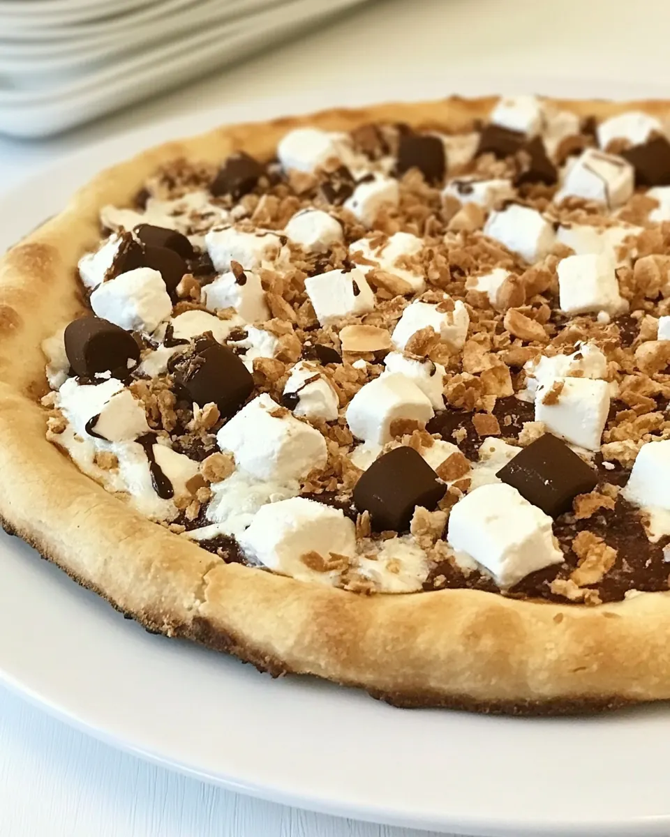 Dessert Pizza