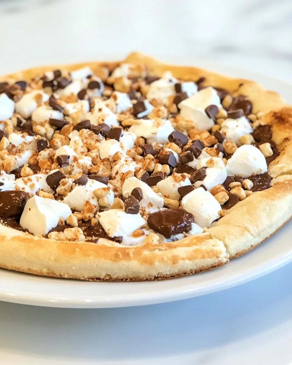 Dessert Pizza