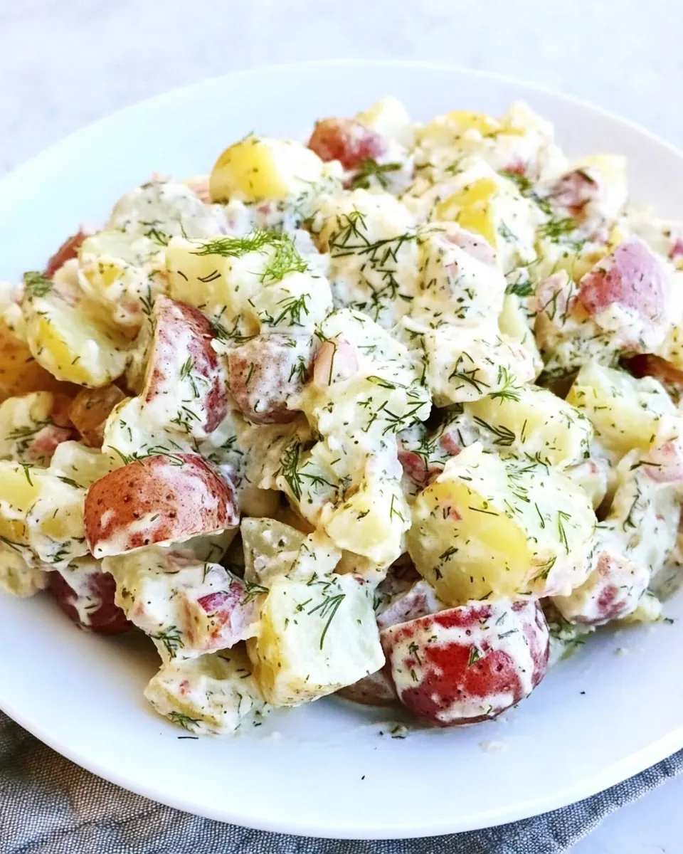 Dill Pickle Potato Salad