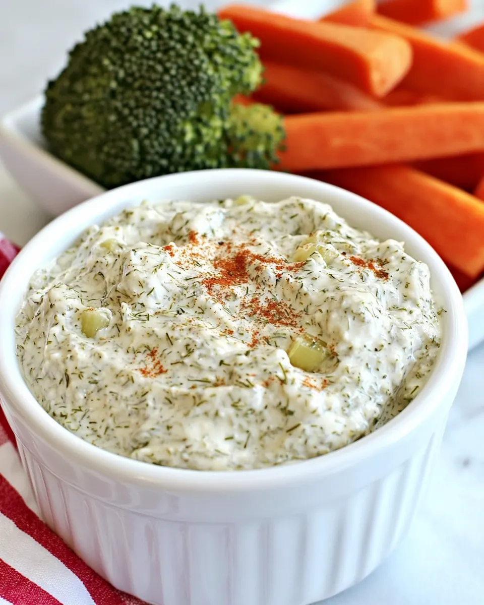 Dill Veggie Dip