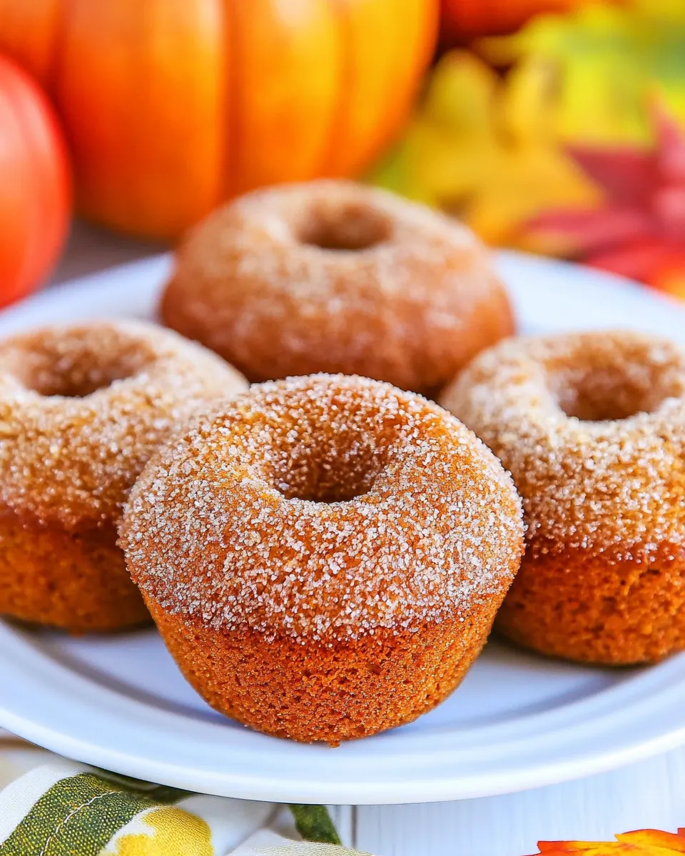 Donut Pumpkin Muffins