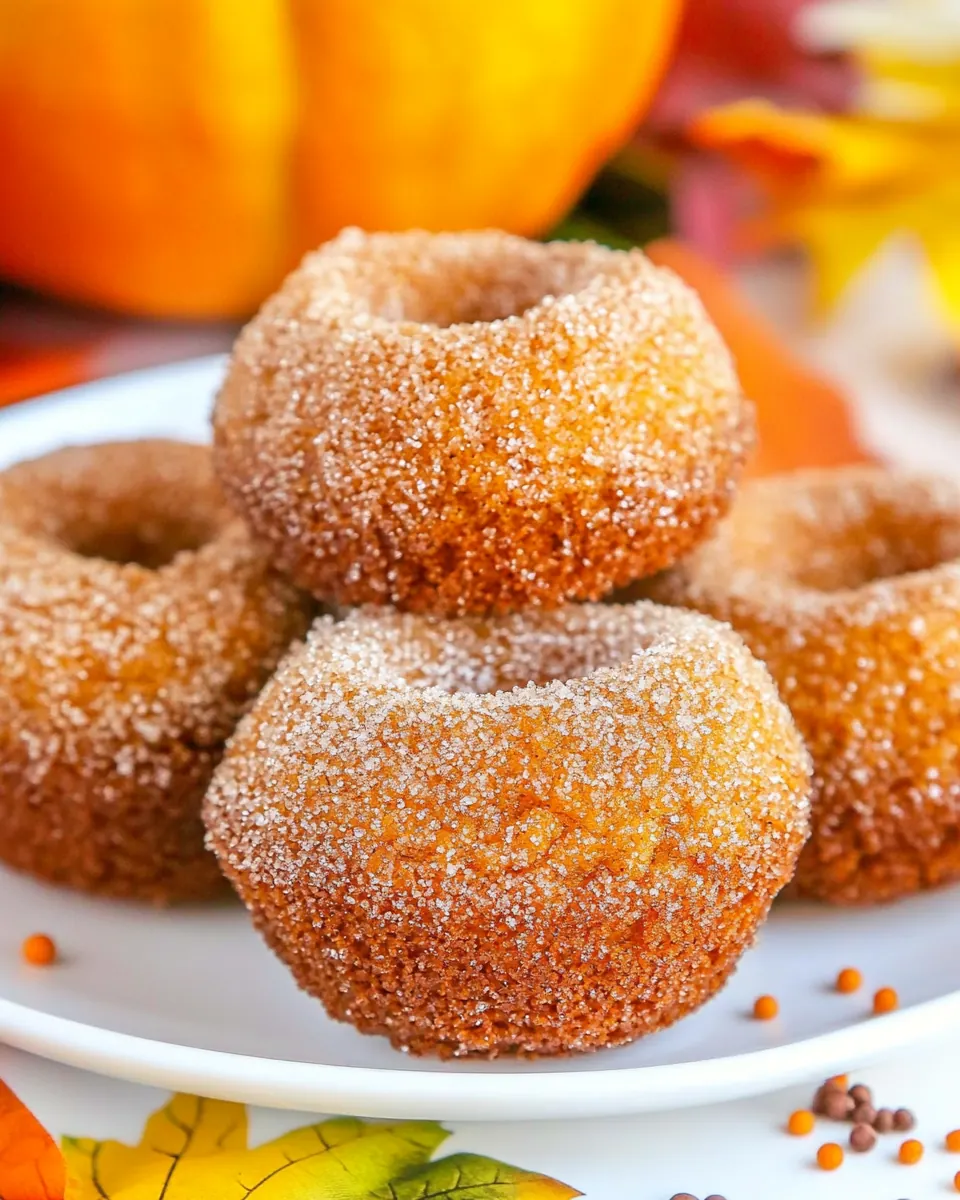 Donut Pumpkin Muffins