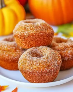 Donut Pumpkin Muffins