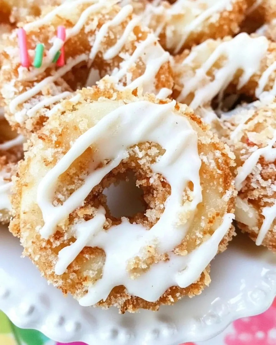Donut Shaped Apple Snacks