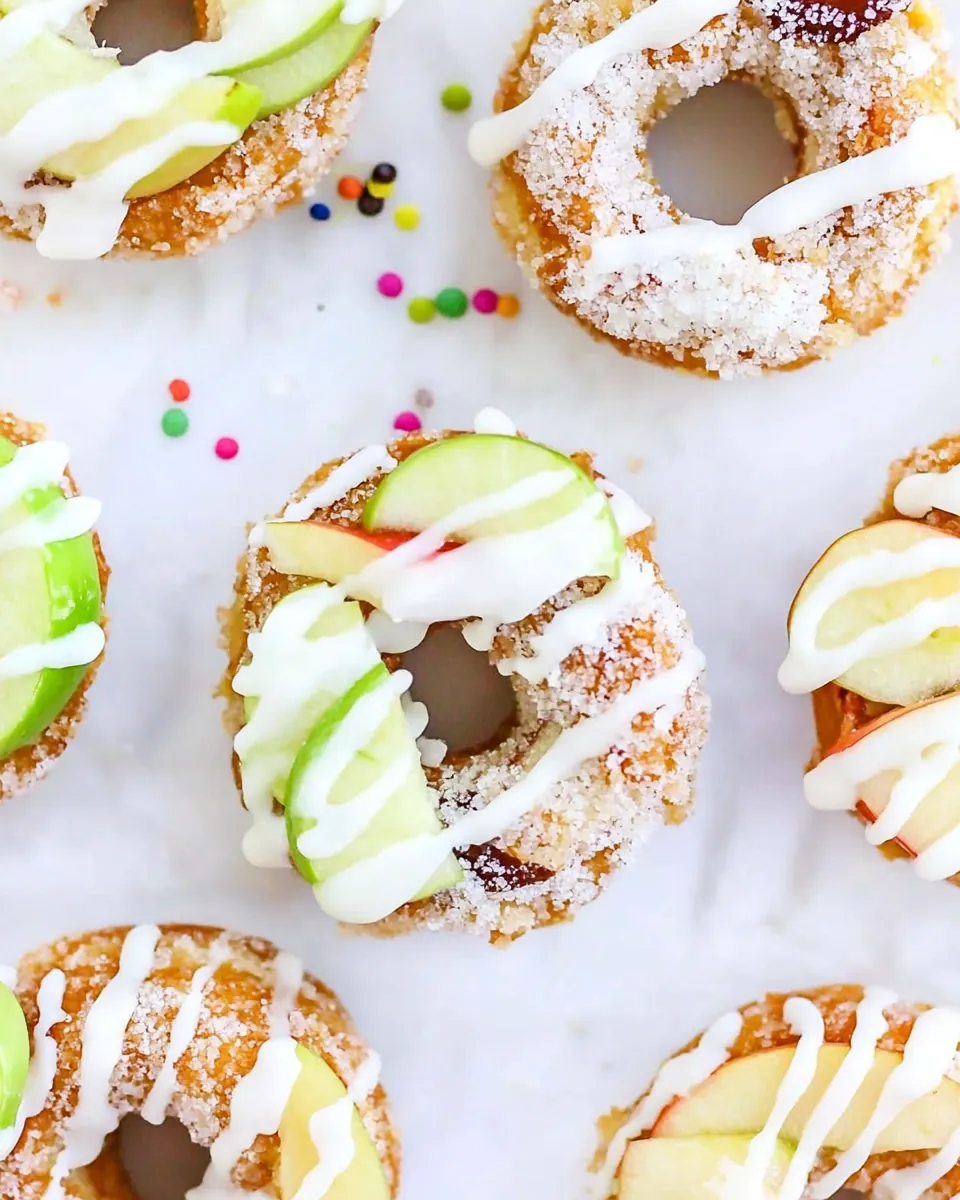 Donut Shaped Apple Snacks