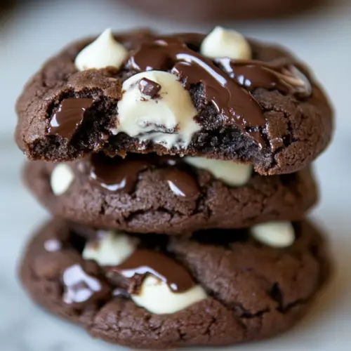 Double Chocolate Cheesecake Cookies