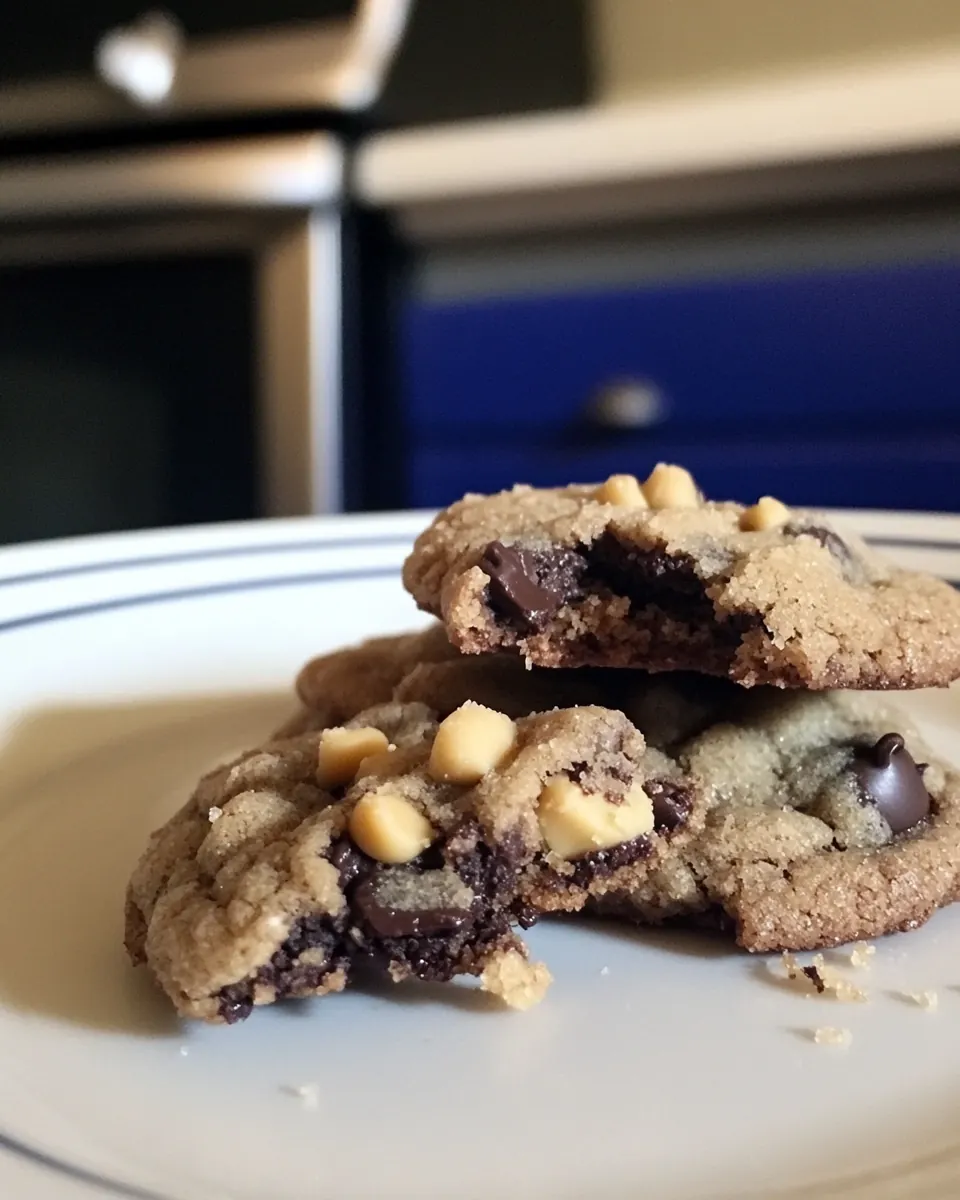 Double Chocolate Chip Butterscotch Cookies