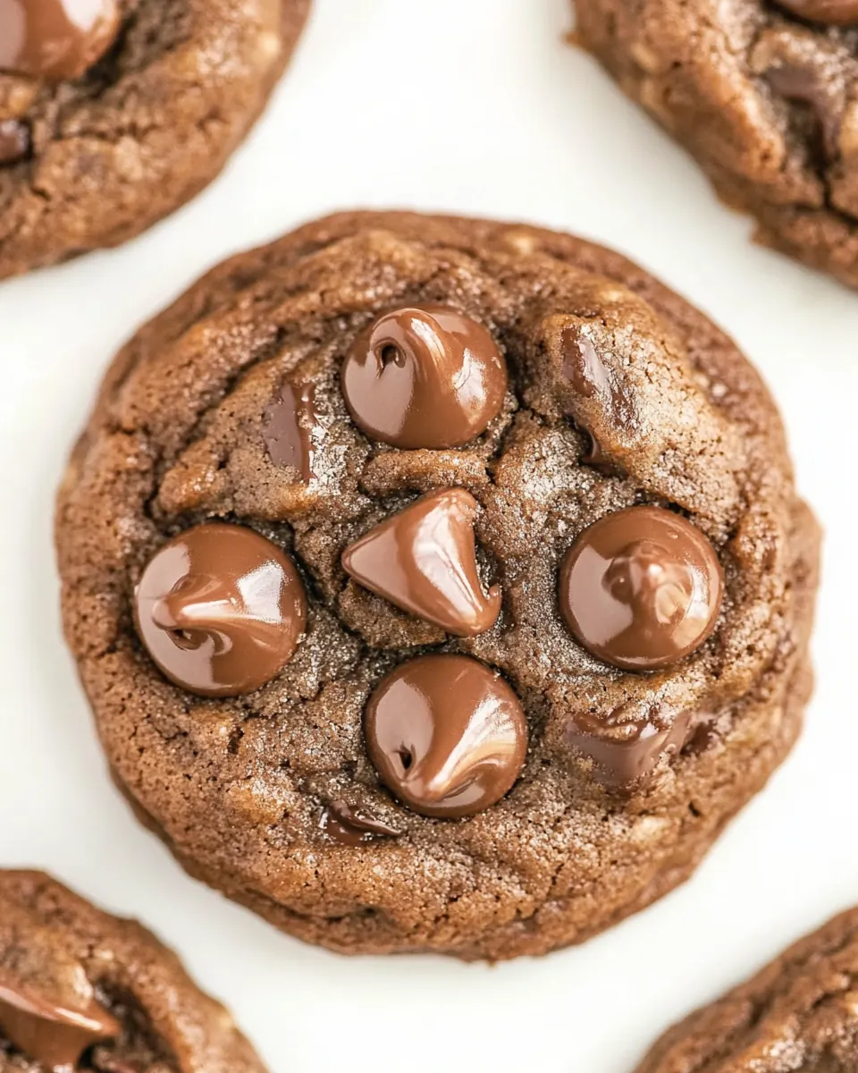 Double Chocolate Chip Cookies