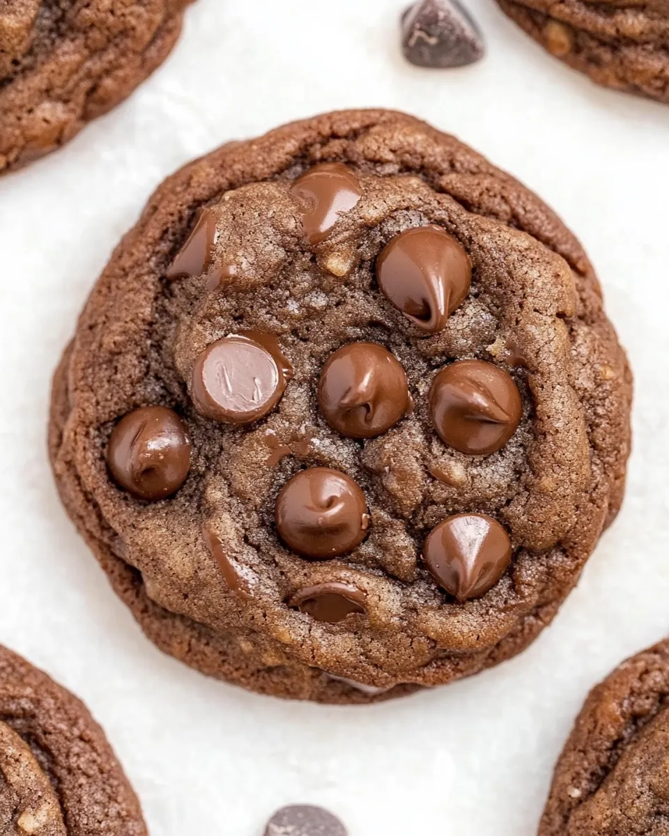Double Chocolate Chip Cookies