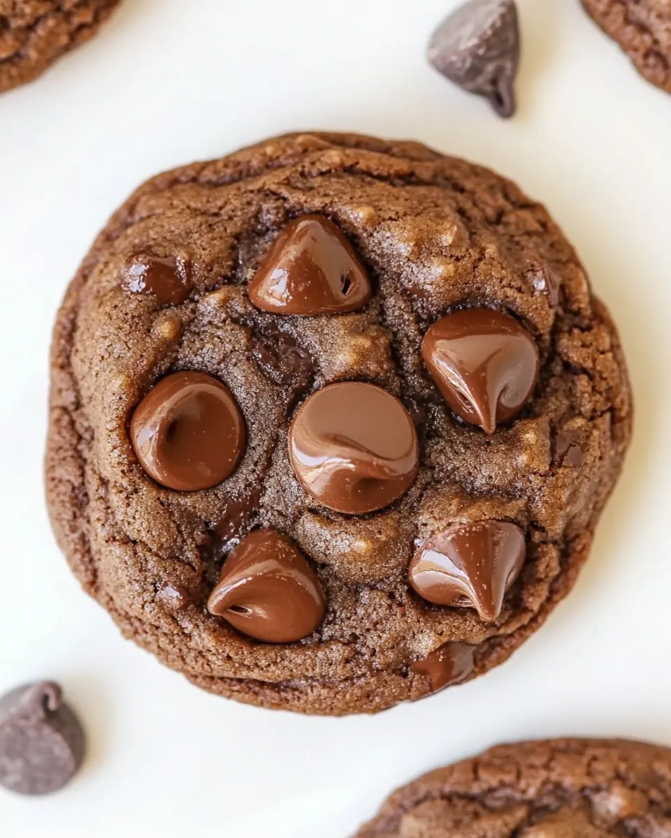 Double Chocolate Chip Cookies