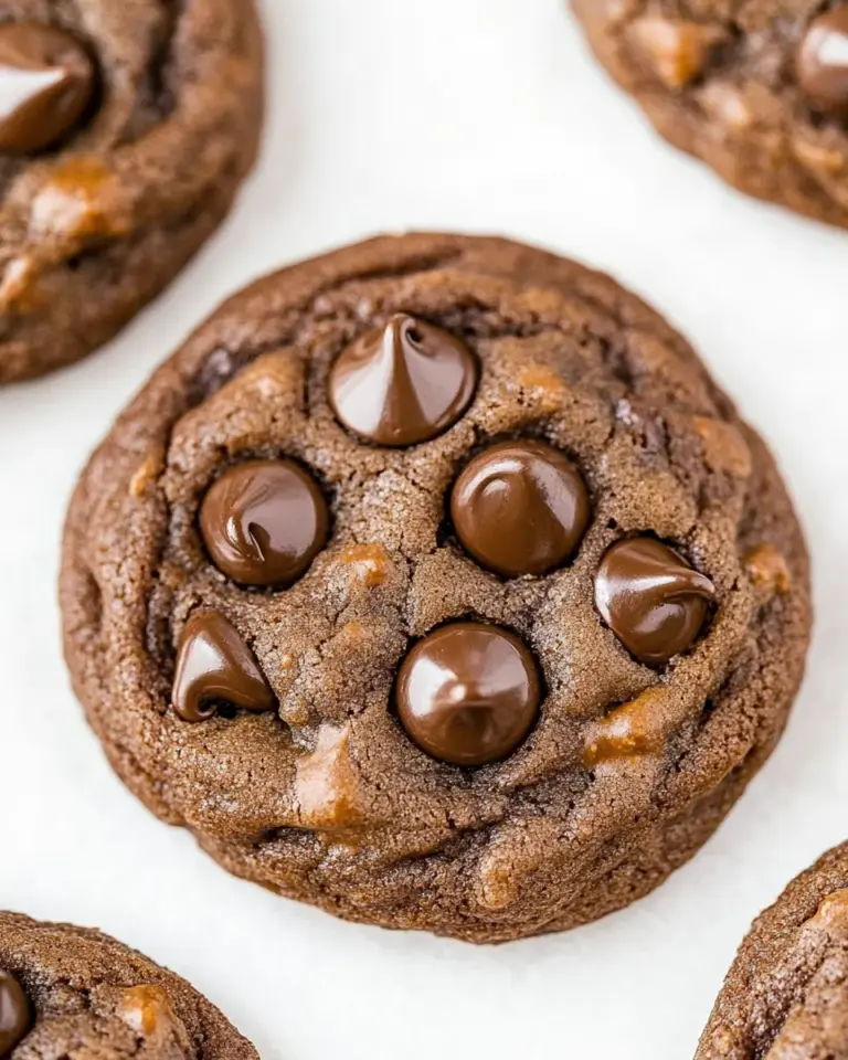 Double Chocolate Chip Cookies