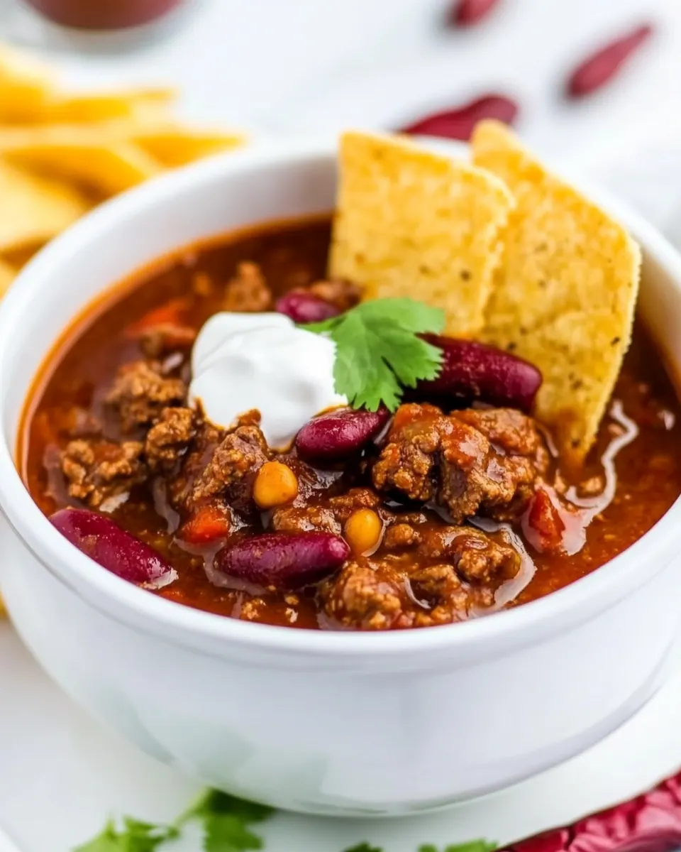 Dr Pepper Chili