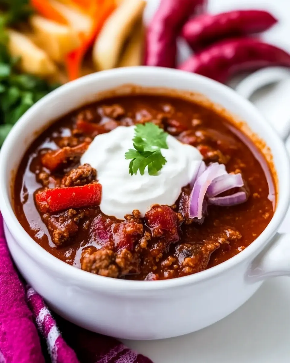 Dr Pepper Chili