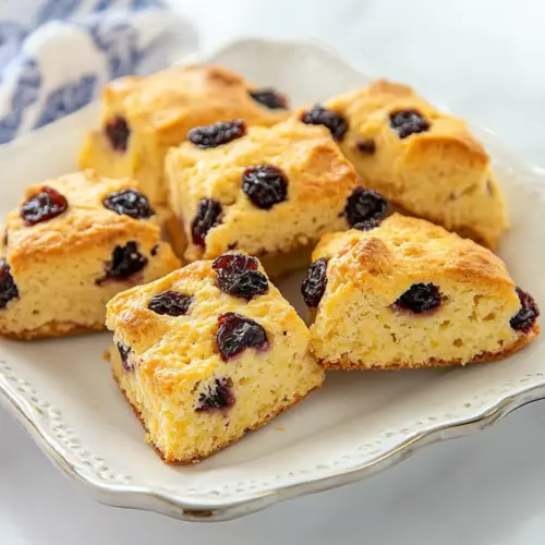 Dried Cherry Scones