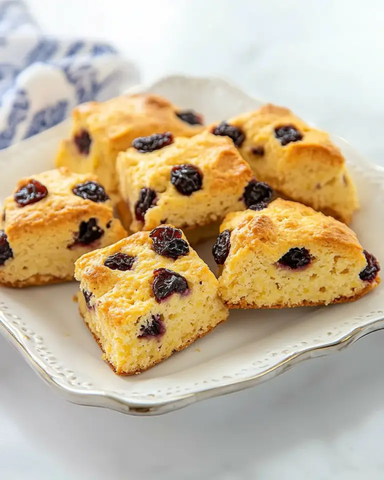 Dried Cherry Scones