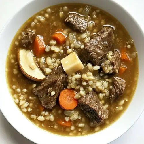 Duff Goldmans Beef Barley Soup