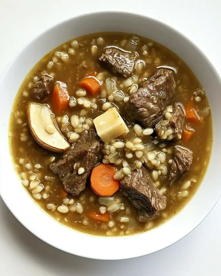 Duff Goldmans Beef Barley Soup