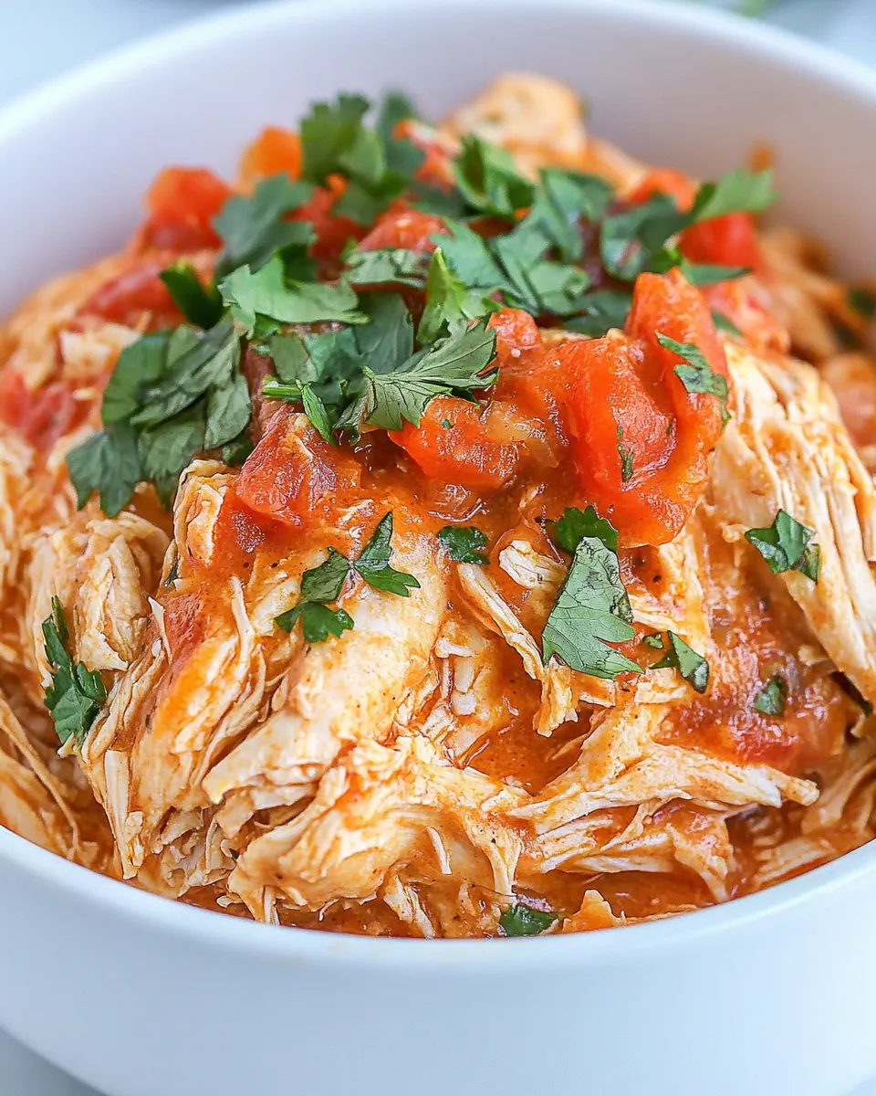 Dump and Cook Instant Pot Mexican Chicken