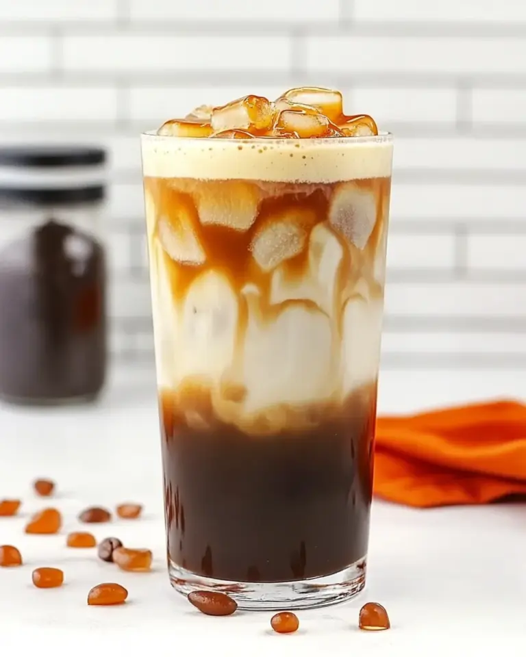Dunkin Iced Caramel Macchiato
