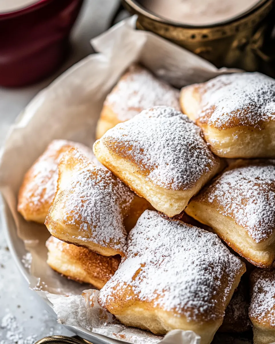 Easiest Cinnamon Buttermilk Beignets