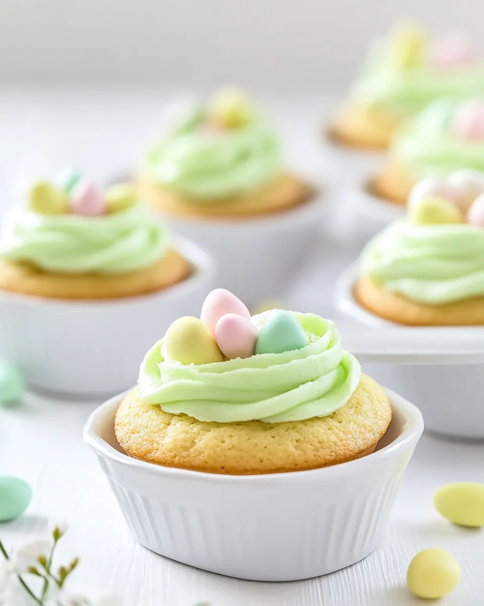Easter Basket Cookie Cups