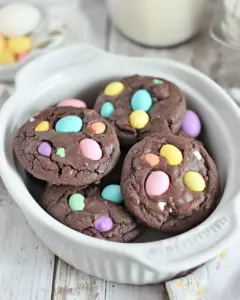 Easter Brownie Cookies