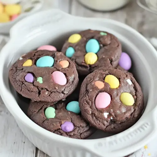Easter Brownie Cookies