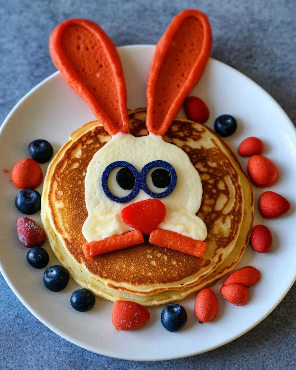 Easter Bunny Pancakes
